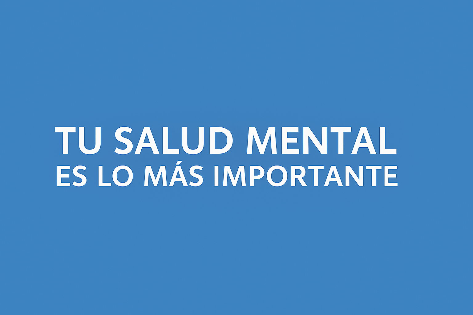 La salud mental es importante - Cuidado psicológico profesional